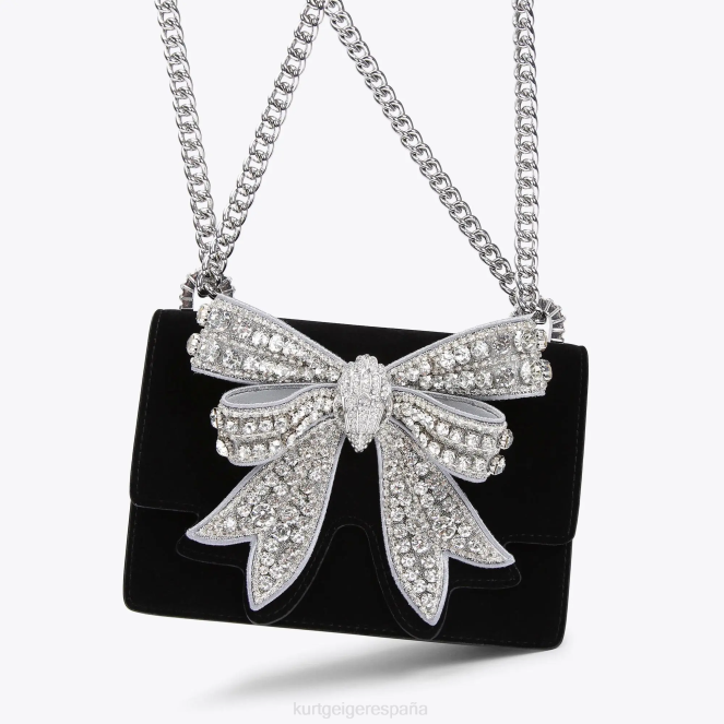 Kurt Geiger mujer bandolera pequeña london shoreditch 2LPR124 | bolsas blanco negro